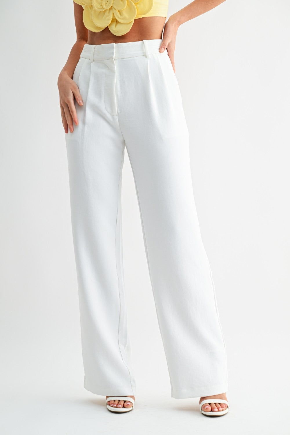 Tailored Luxe Wide Leg Pant