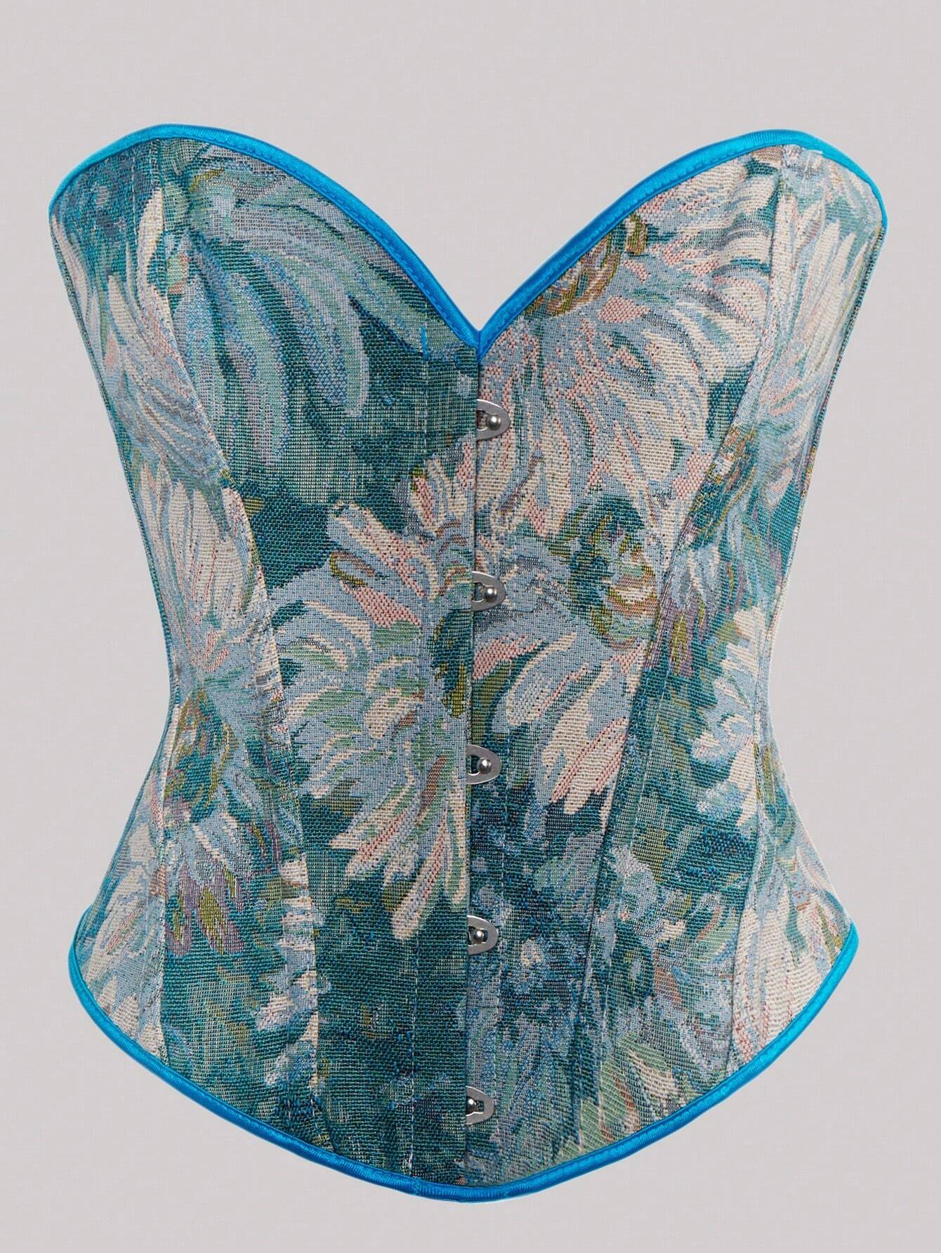 European Style Lace-Up Corset
