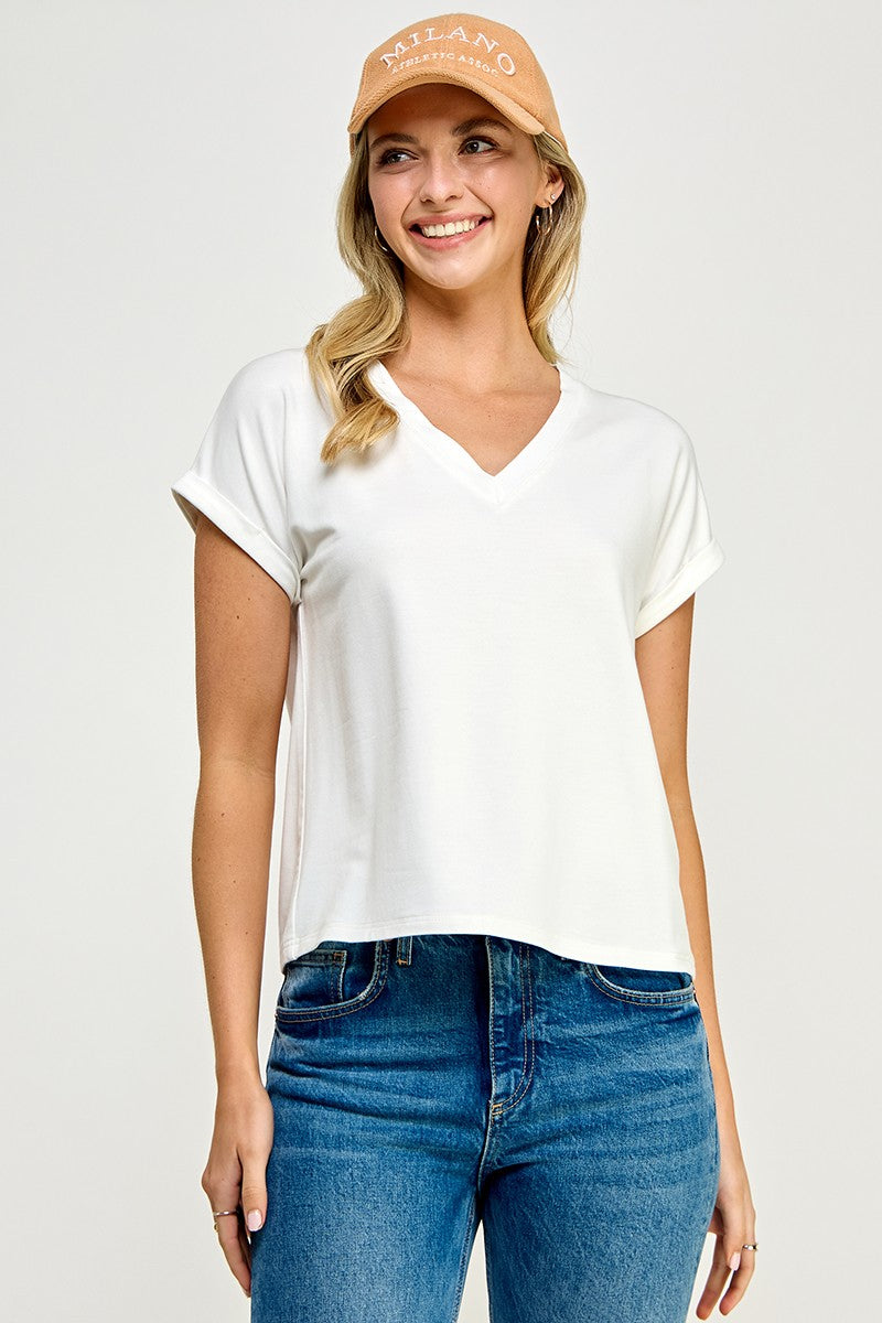 V- Neck T