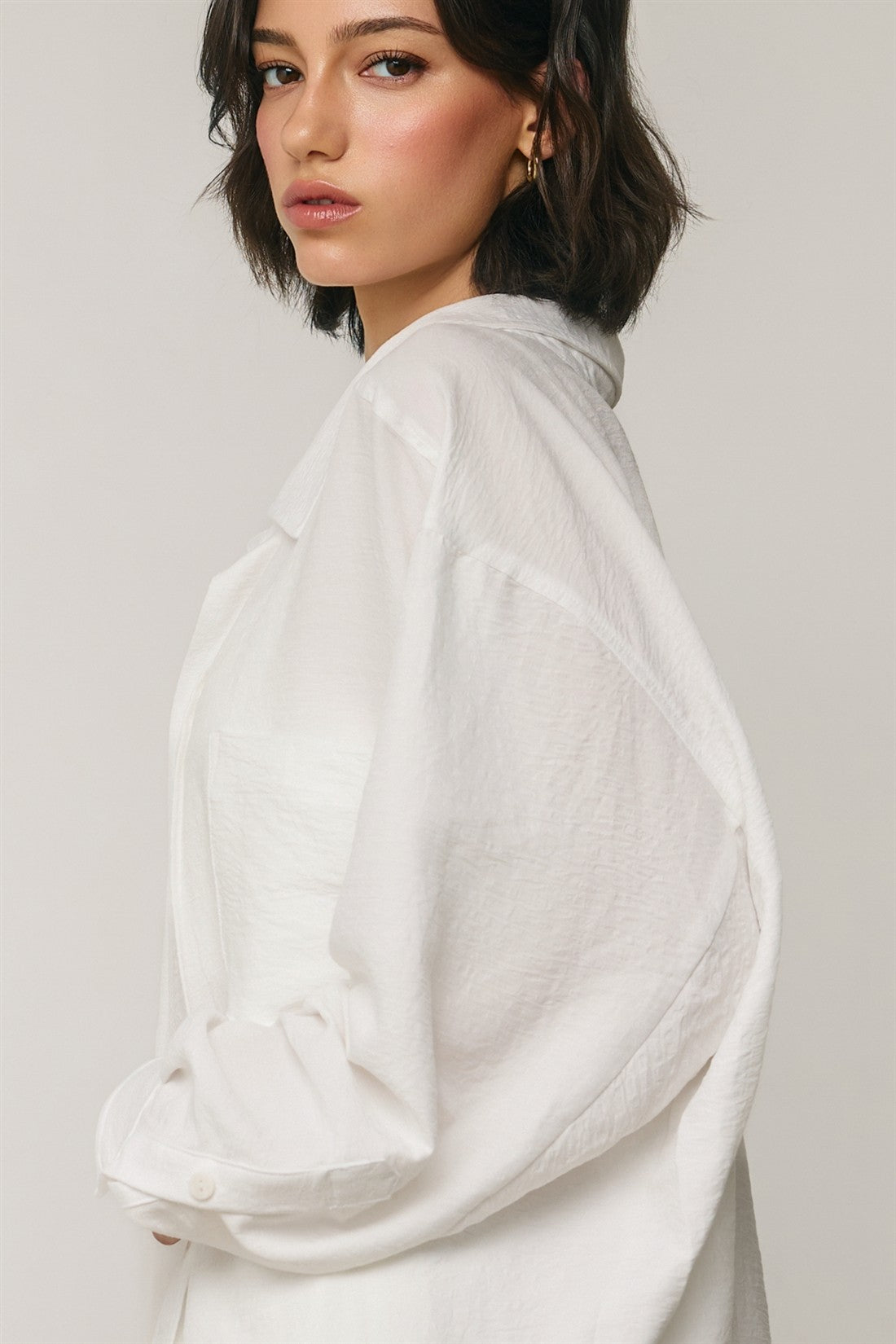 Elysian Tides Oversized Shirt