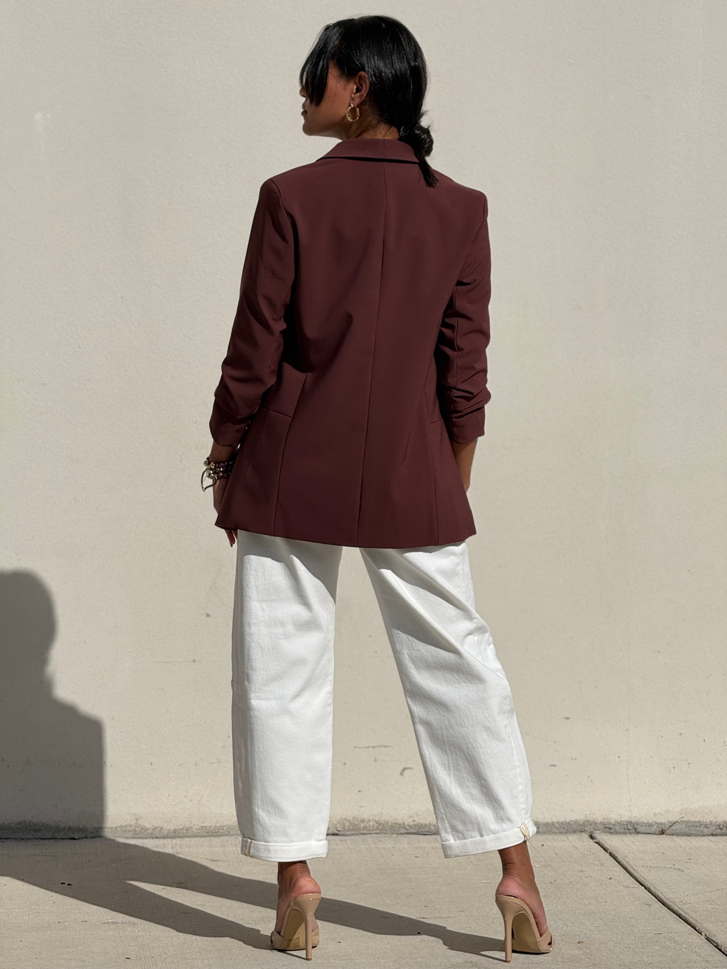 Scrunched SLV Blazer