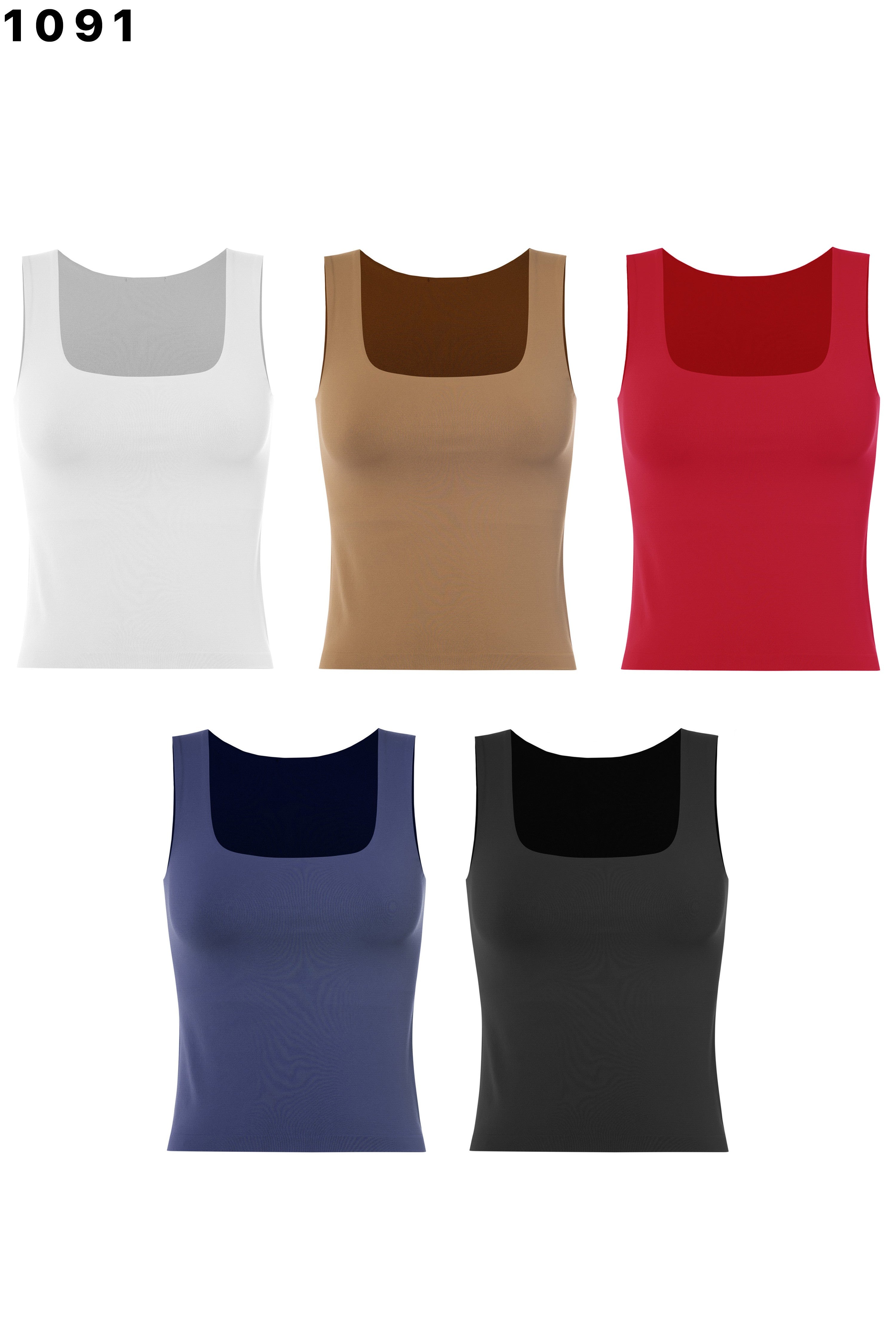 Dynamic Square Low Neck Tank