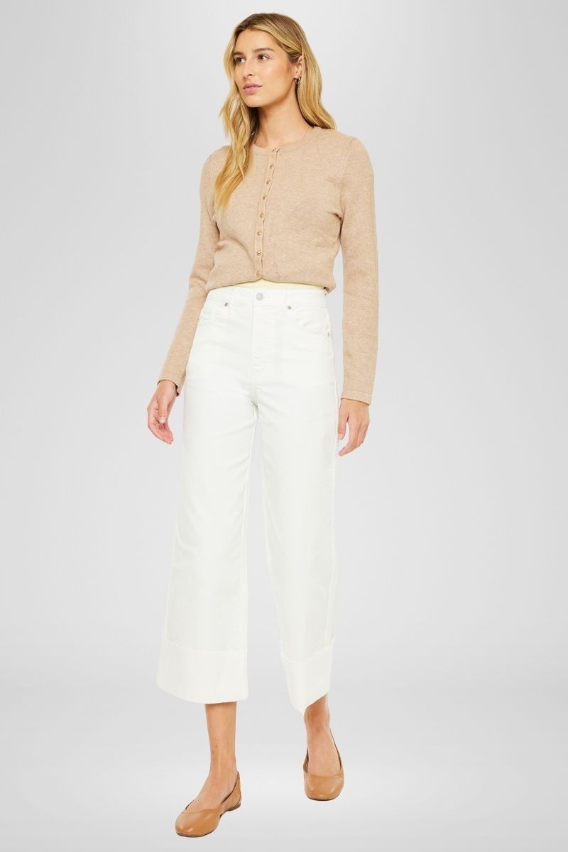 Open Pack Ultra High Rise 90’s Cropped Wide Leg