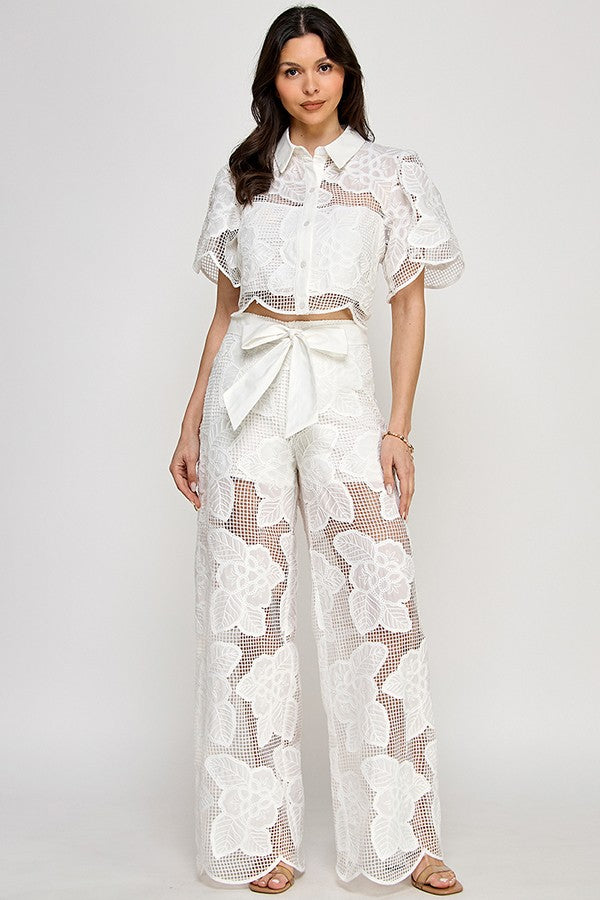 Blush Heirloom Lace Set