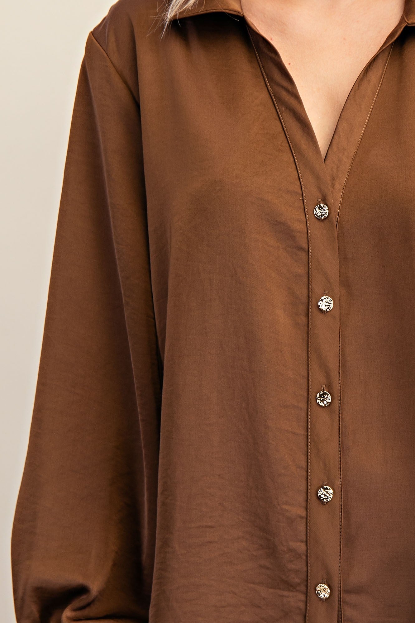 Collar Button Down Shirt