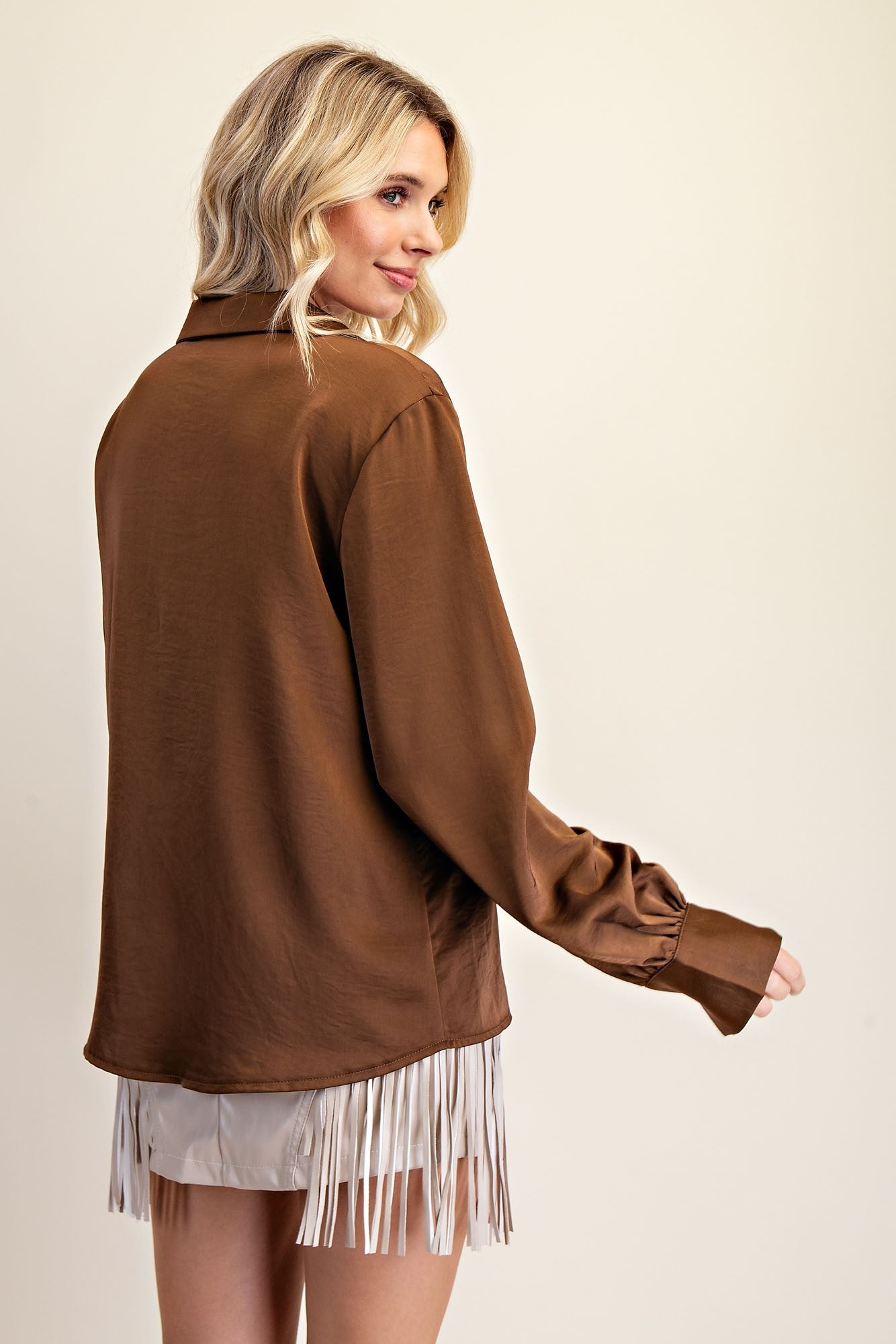 Collar Button Down Shirt