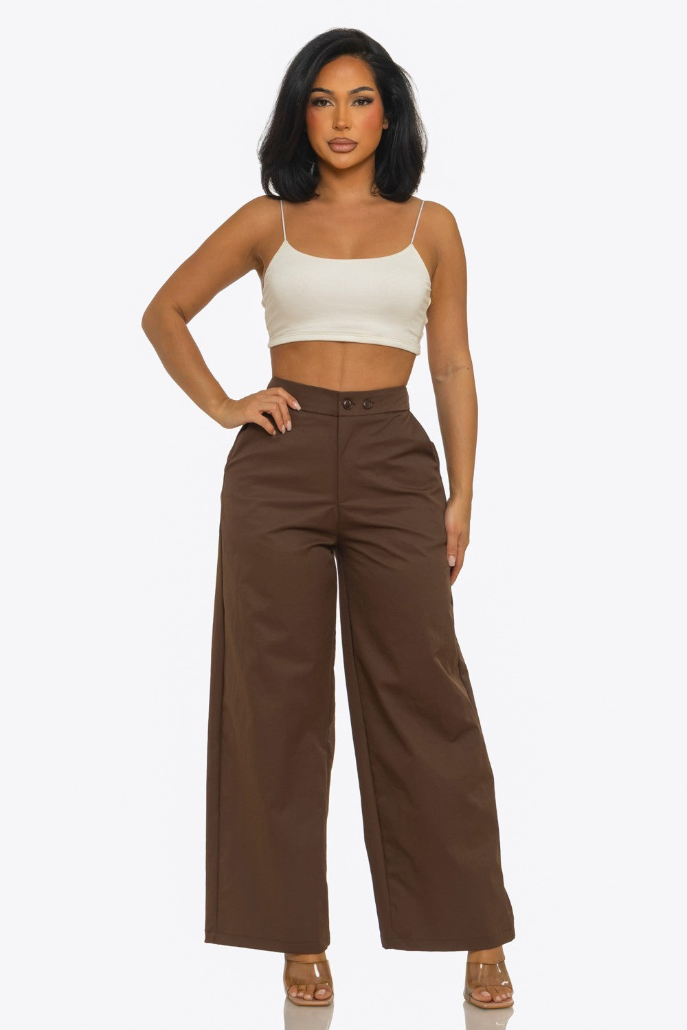 Back Elastic Pants