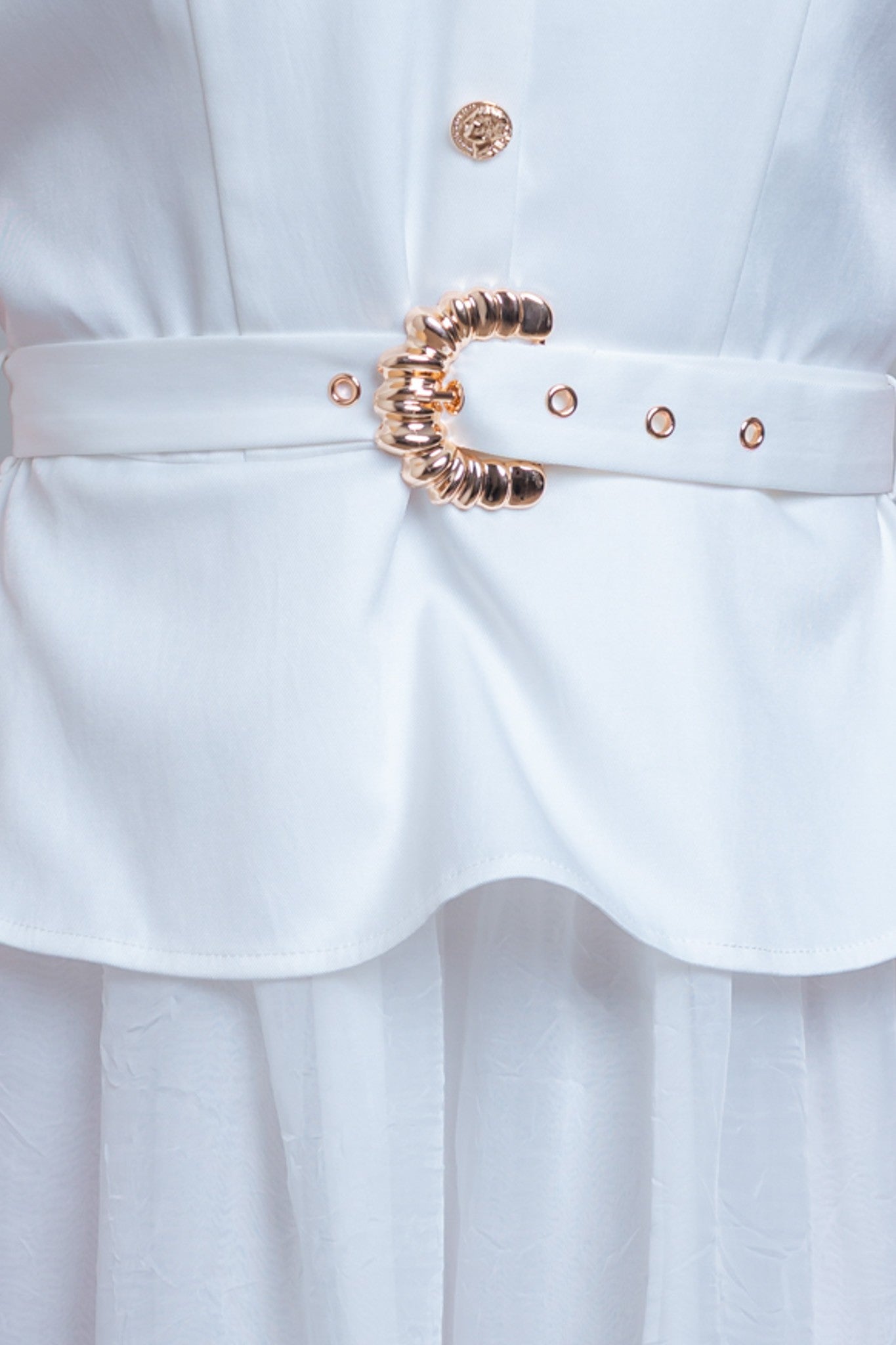 Solid V-neck Sheer Jumpsuit