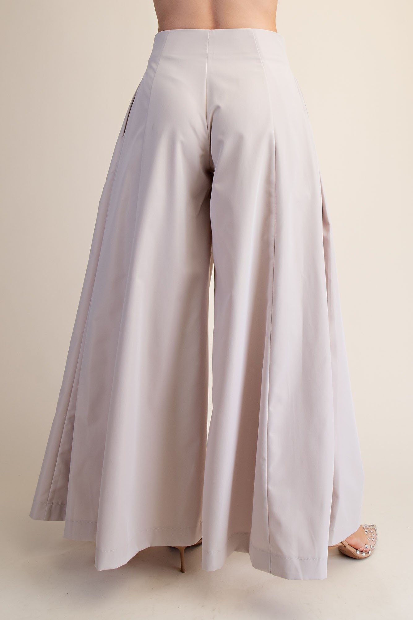 A-line High Waist Palazzo Pants