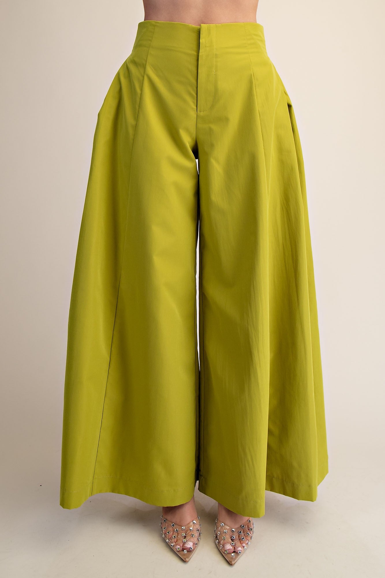 A-line High Waist Palazzo Pants