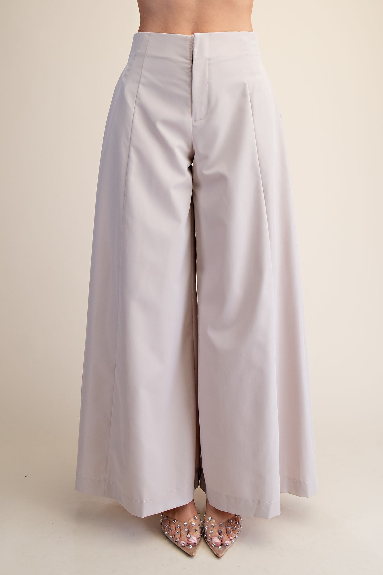 A-line High Waist Palazzo Pants