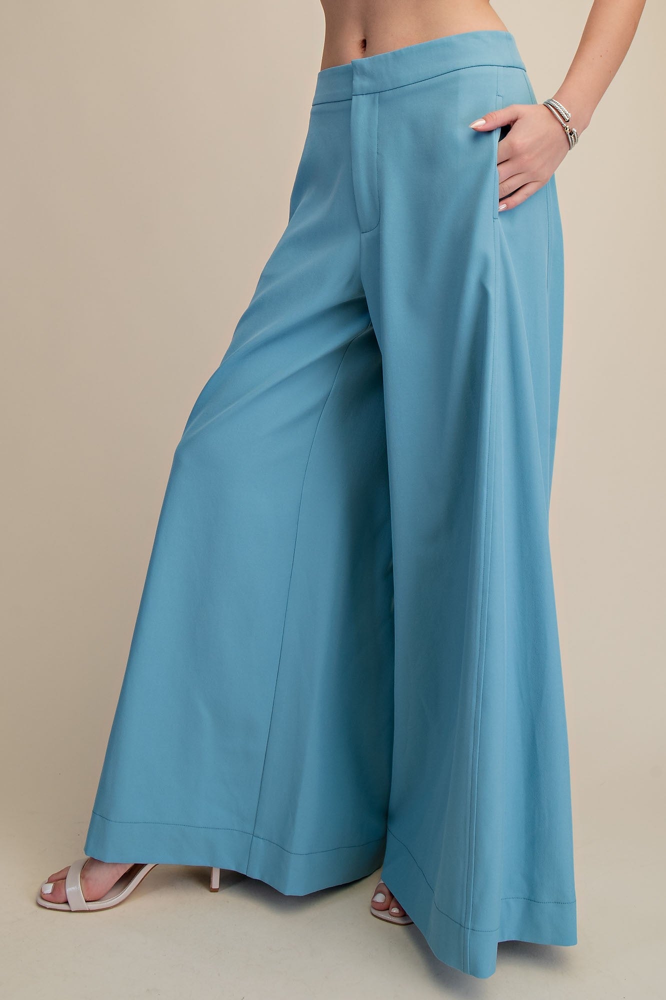 Palazzo Wide Leg Pants