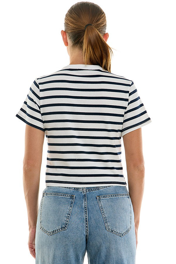 Buttoned Up Shrt Slv Top