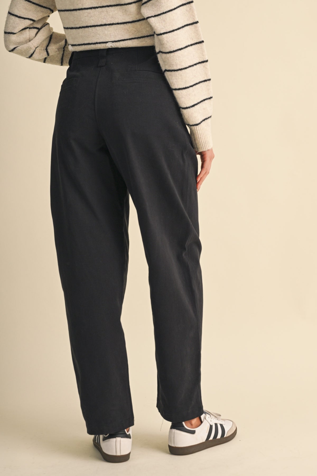 Stretch Twill Straight With Slight Barrel Pants