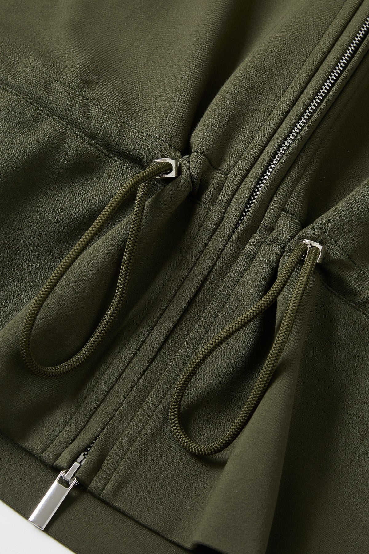 Utilitarian Knit Jacket and Pant Set