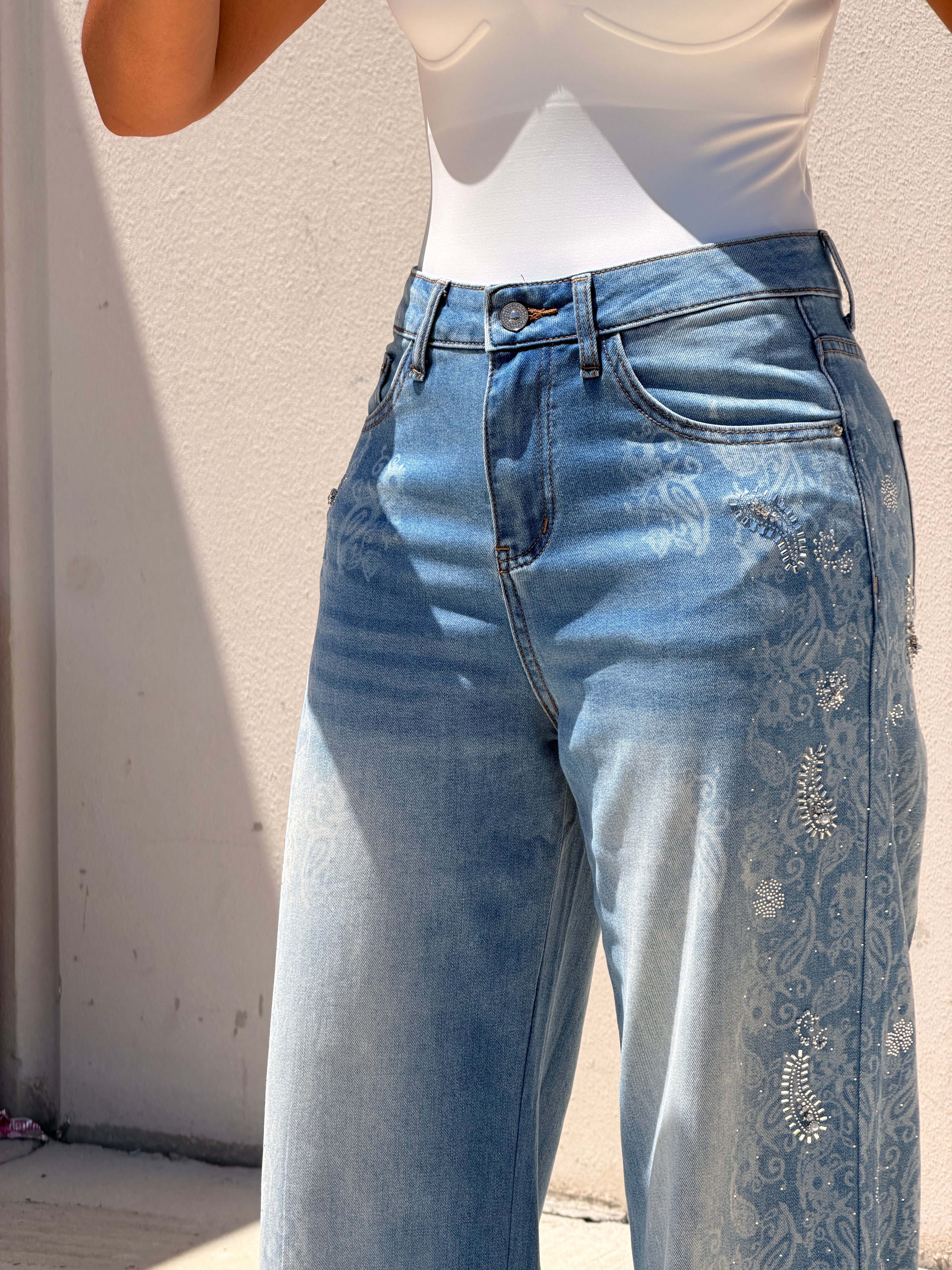 Starlight Paisley Jean