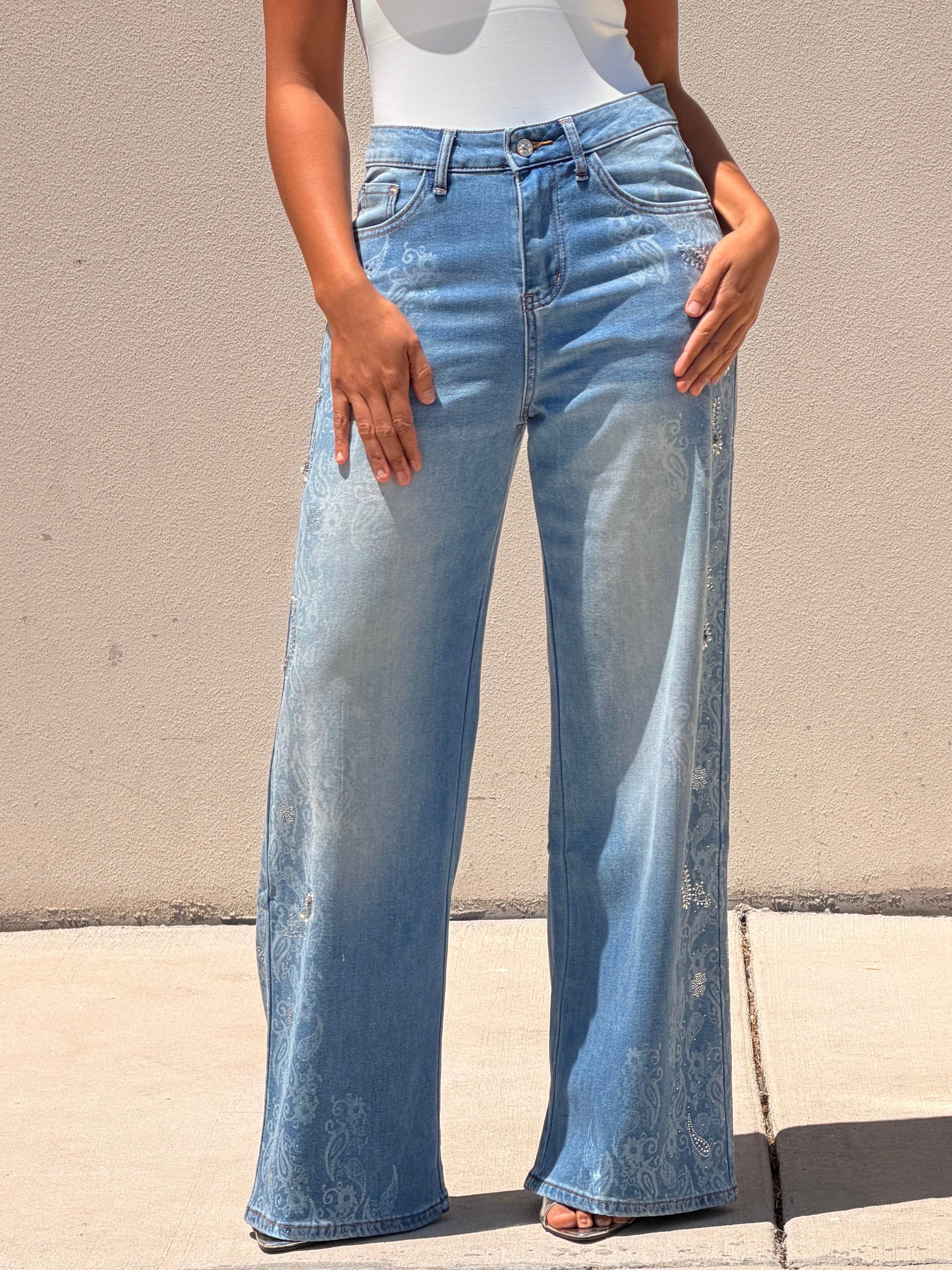 Starlight Paisley Jean