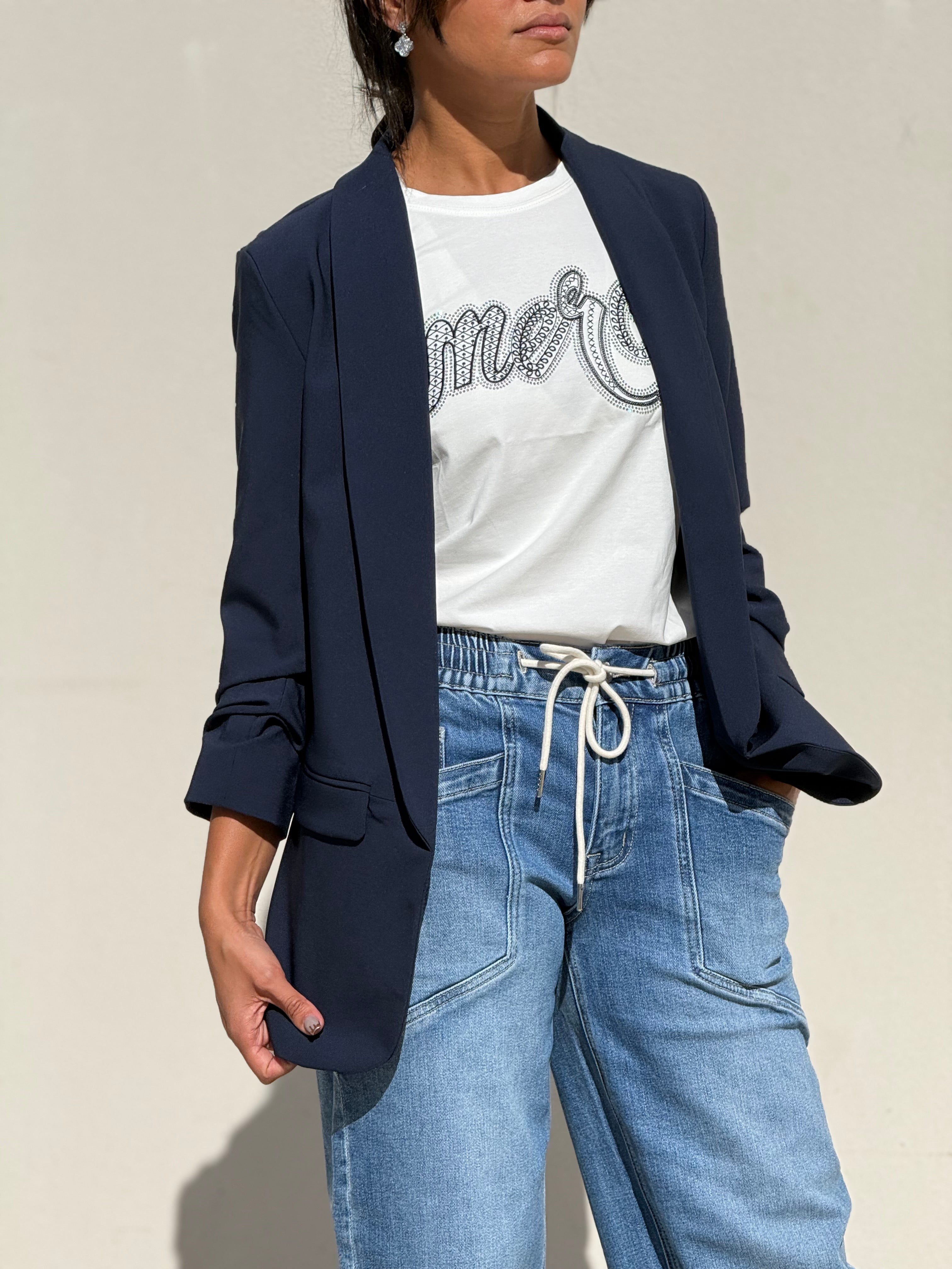 Scrunched SLV Blazer