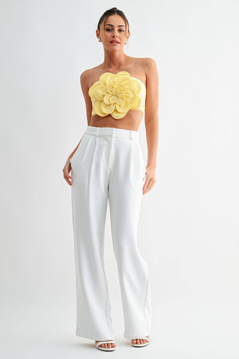 Tailored Luxe Wide Leg Pant