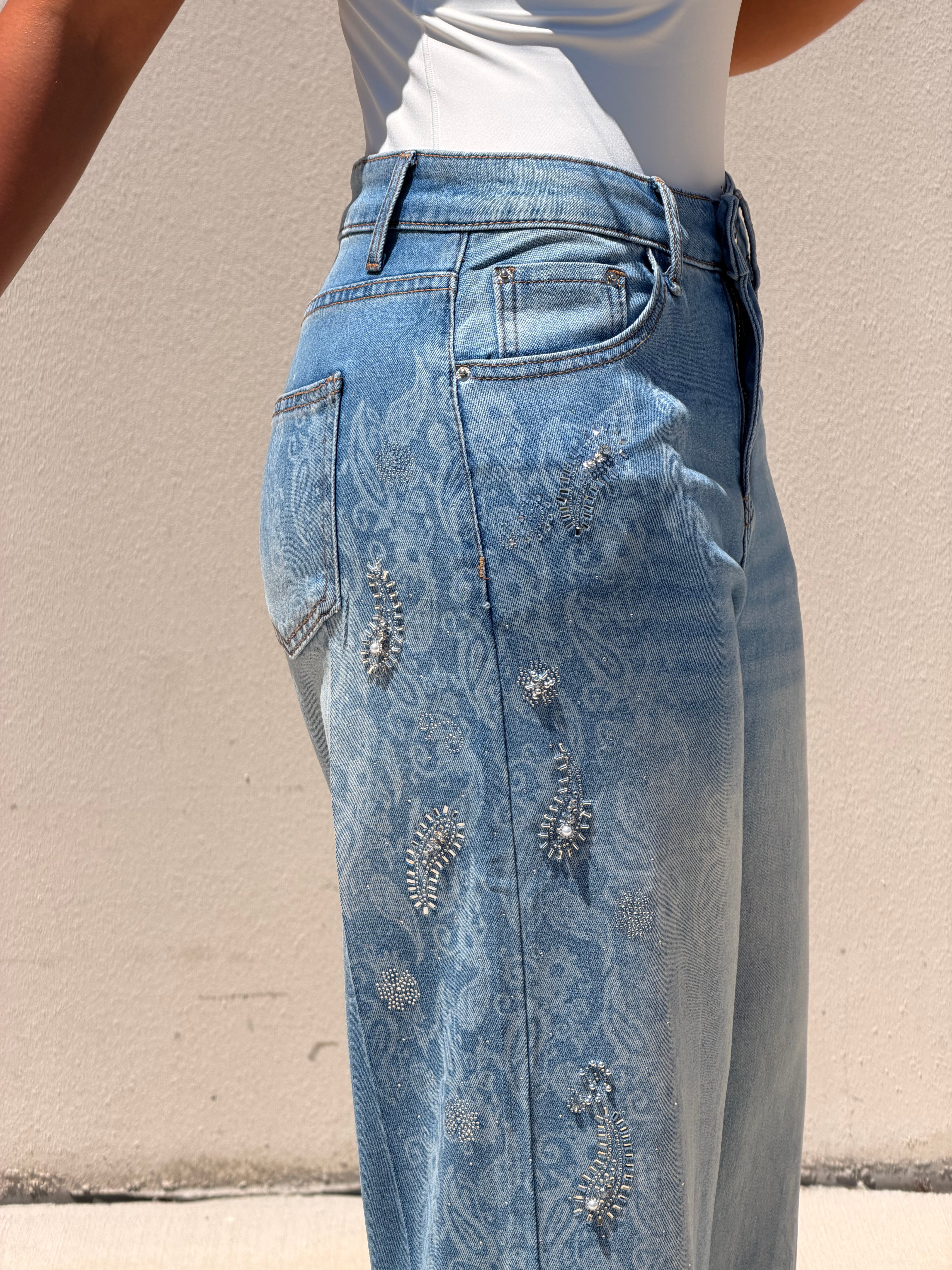 Starlight Paisley Jean