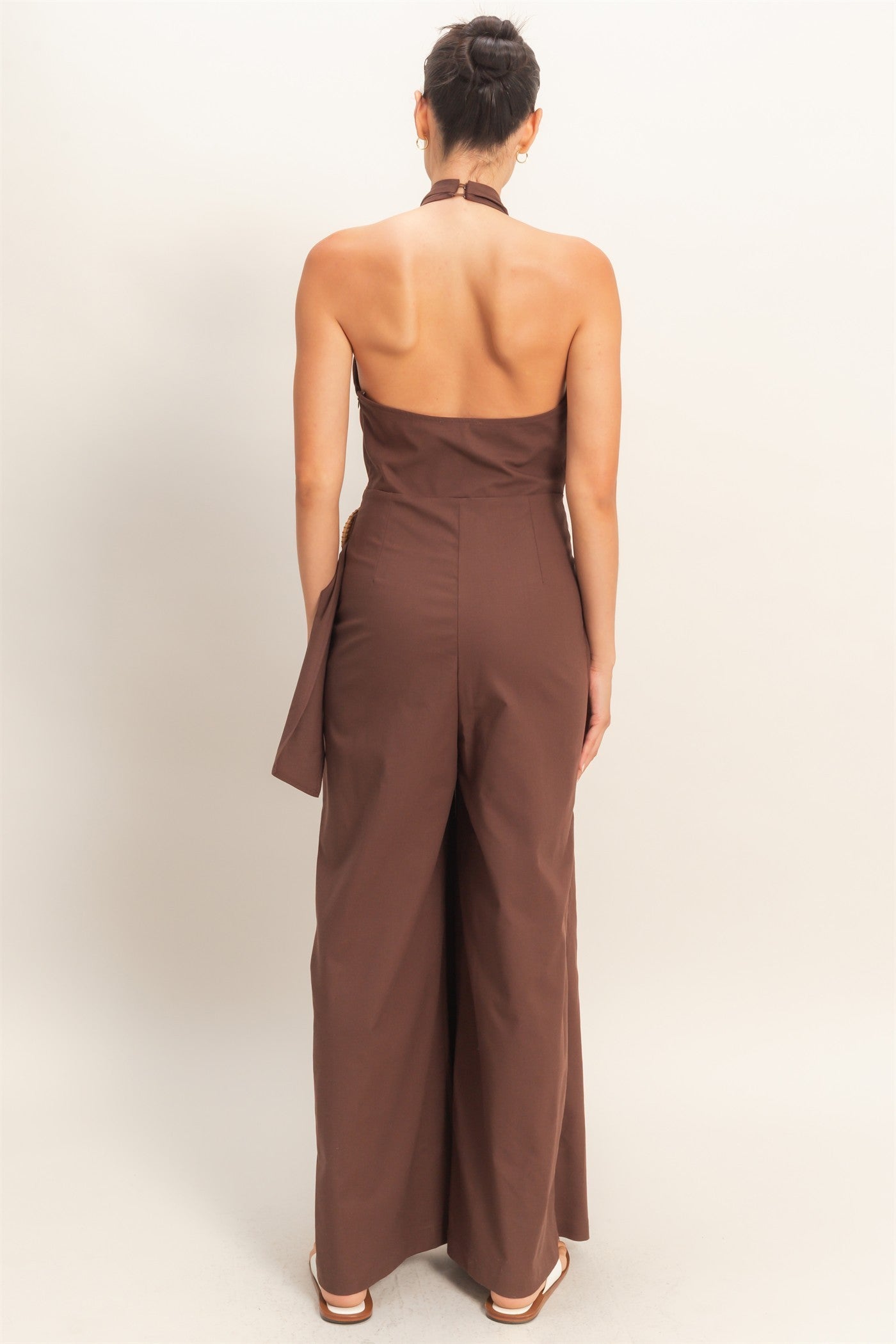 Halter Wrap Jumpsuit