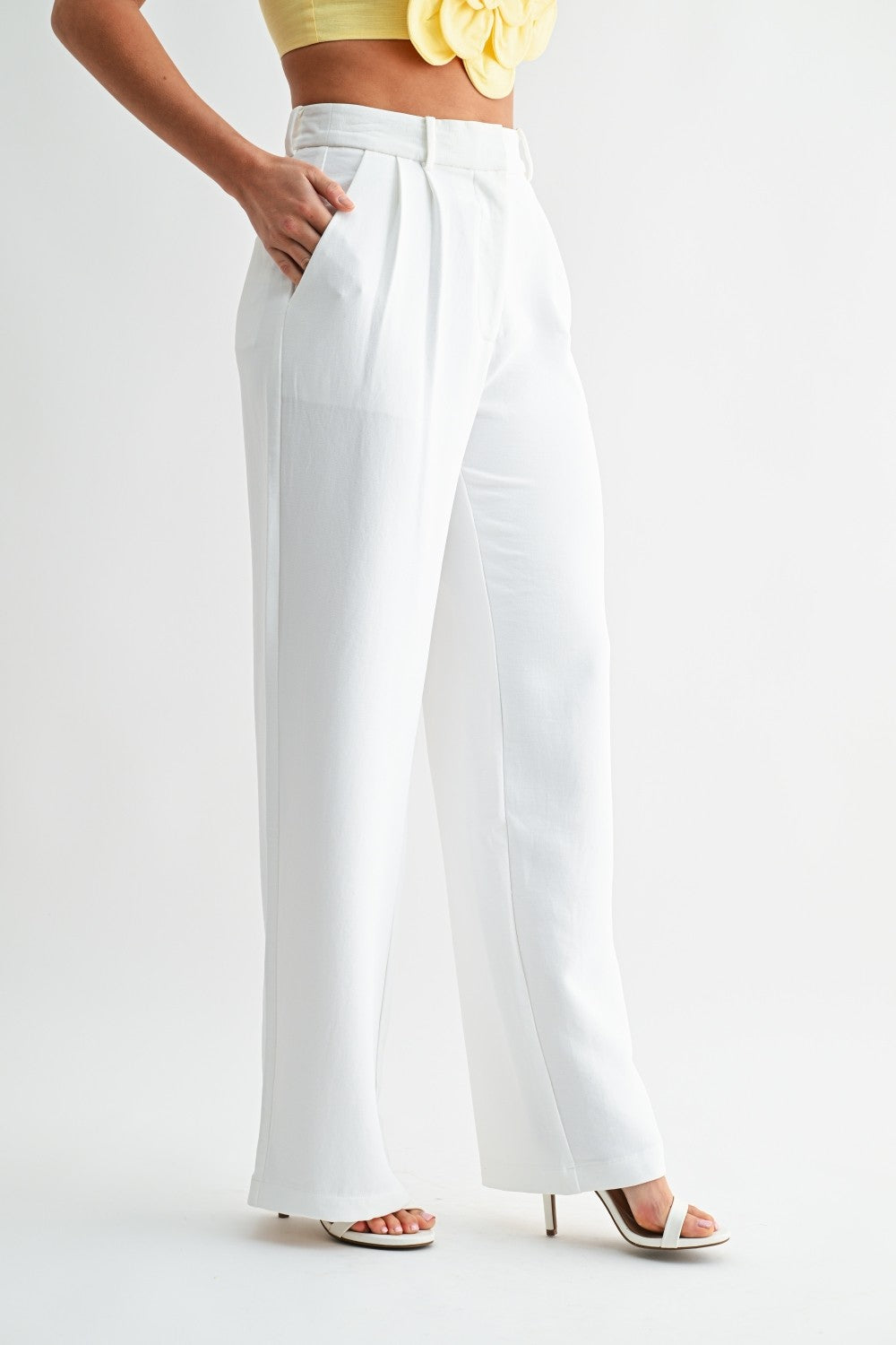 Tailored Luxe Wide Leg Pant