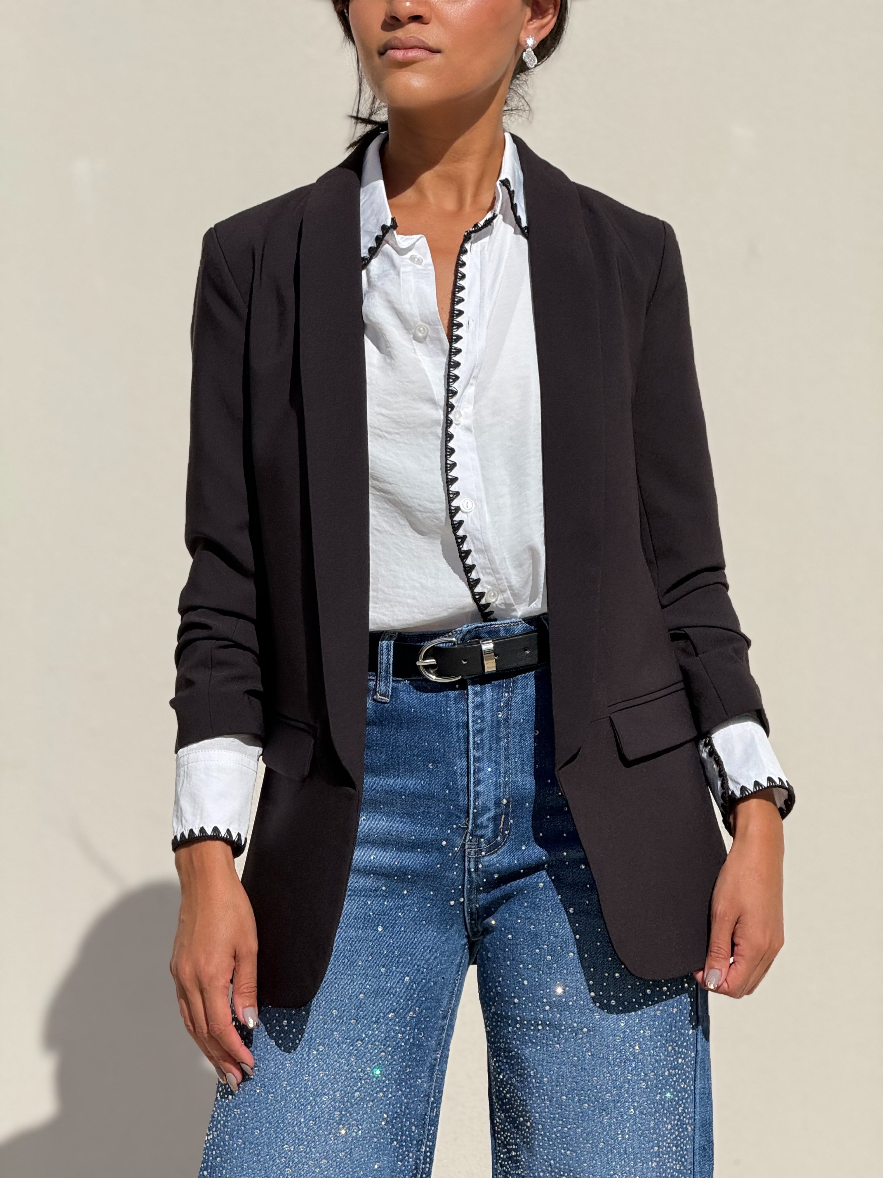 Scrunched SLV Blazer