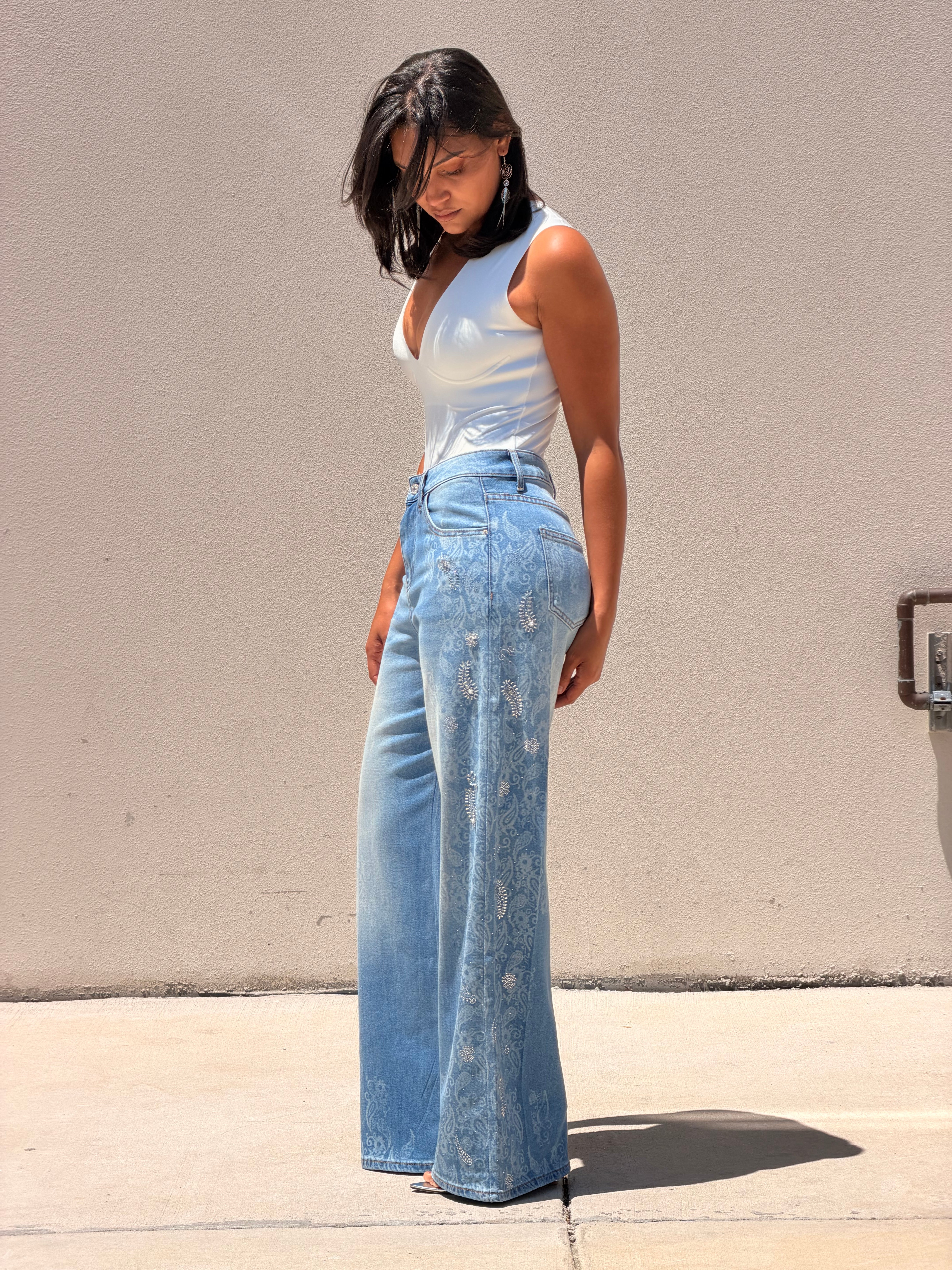 Starlight Paisley Jean