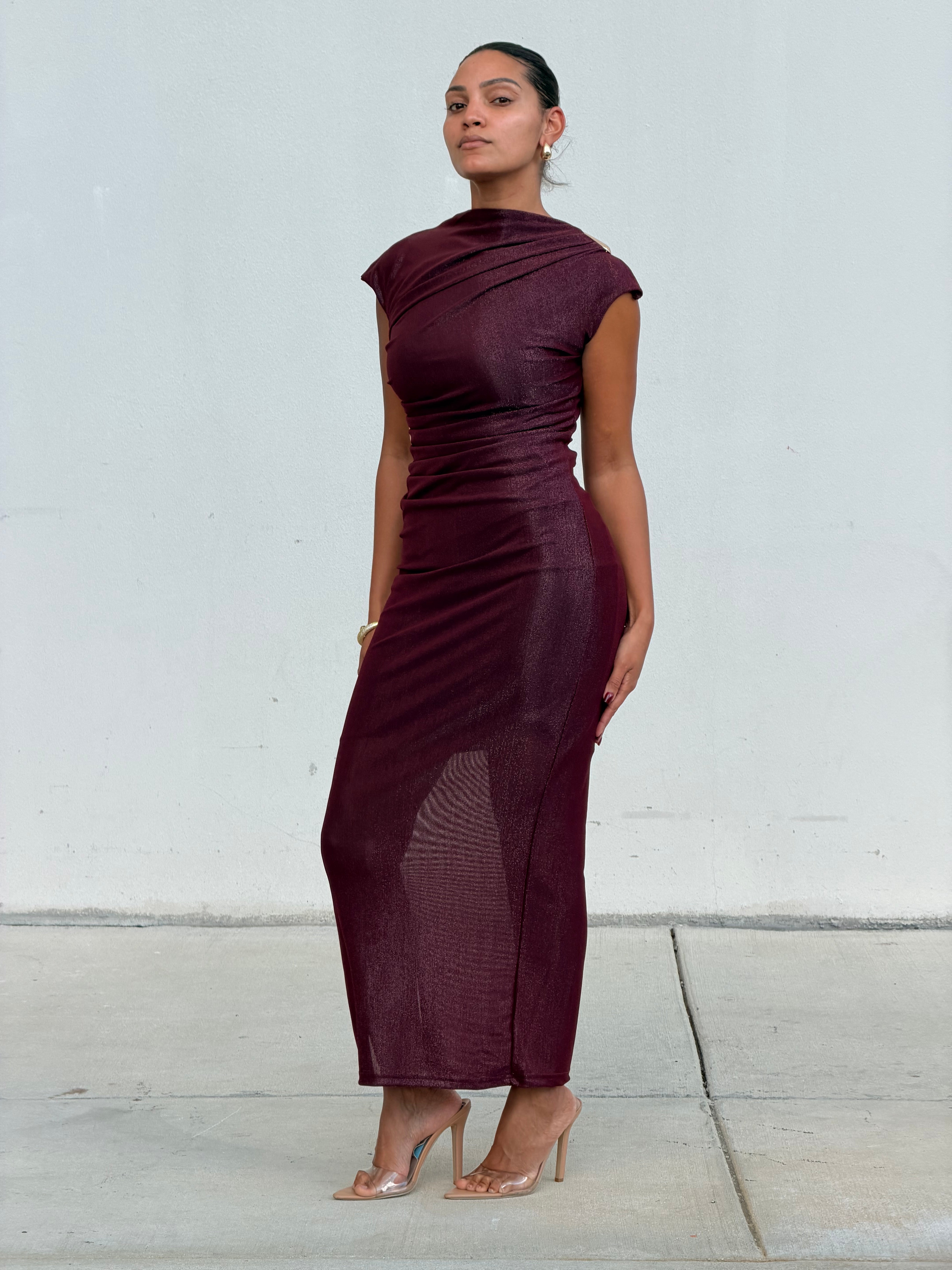 Passionate Plum Dress