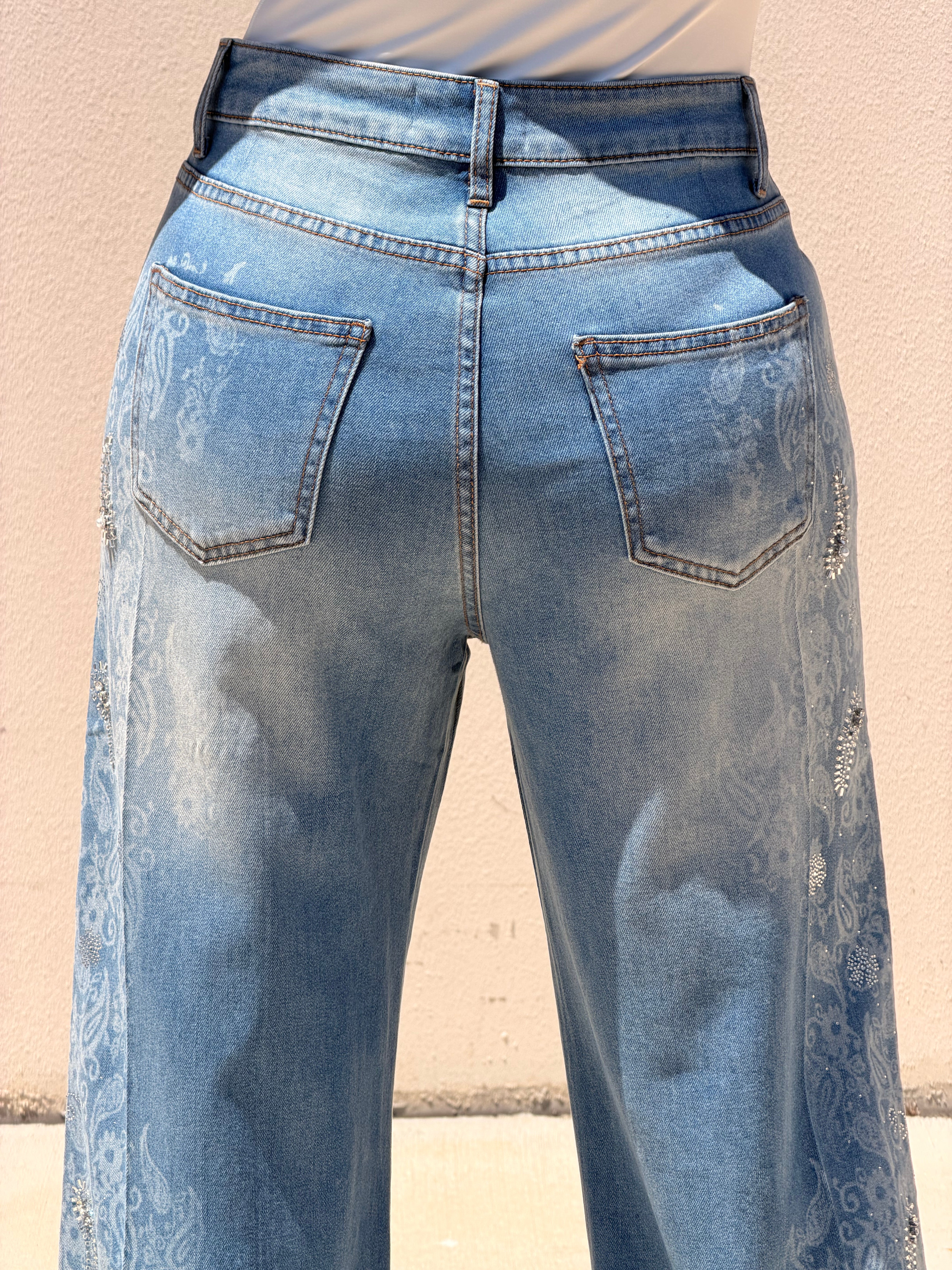 Starlight Paisley Jean