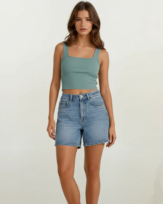Classic Square-Cut Rib Tank