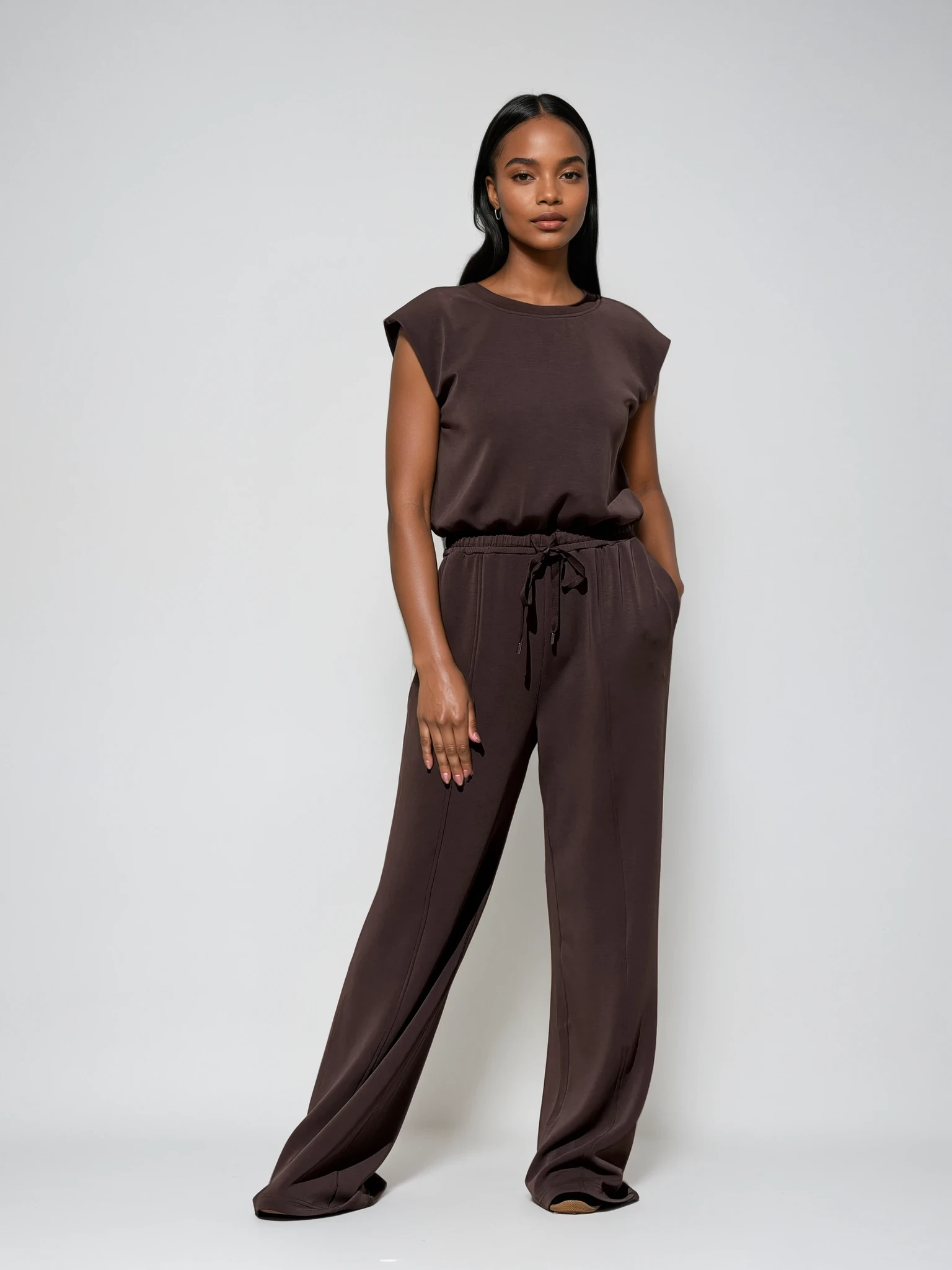 Brushed Modal Jumpsuit