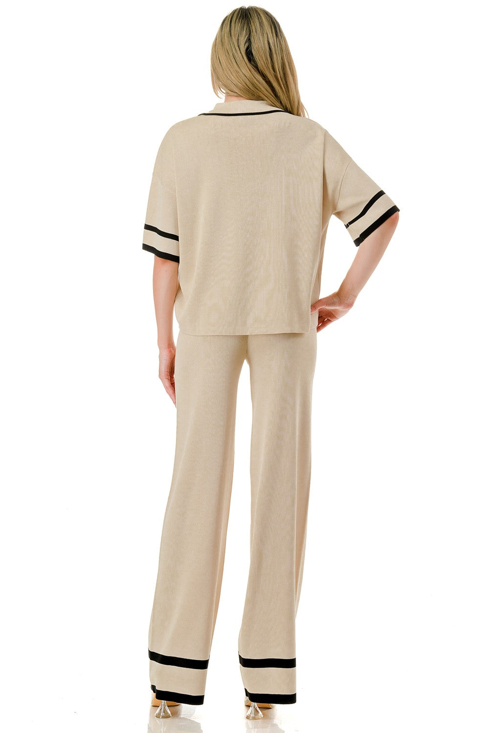 Matching Knit Loungewear Set