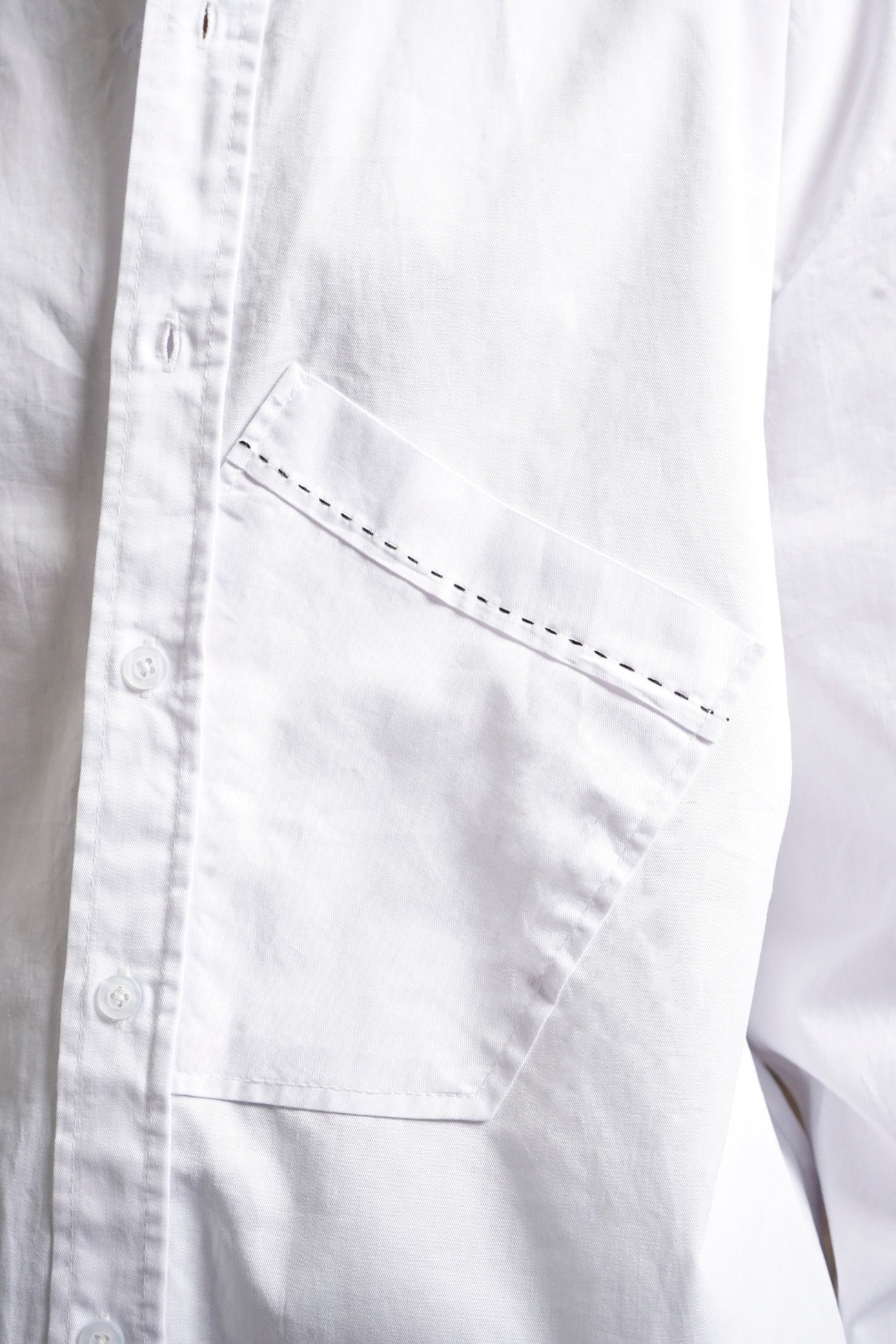 Pocket Stitch Detail Top