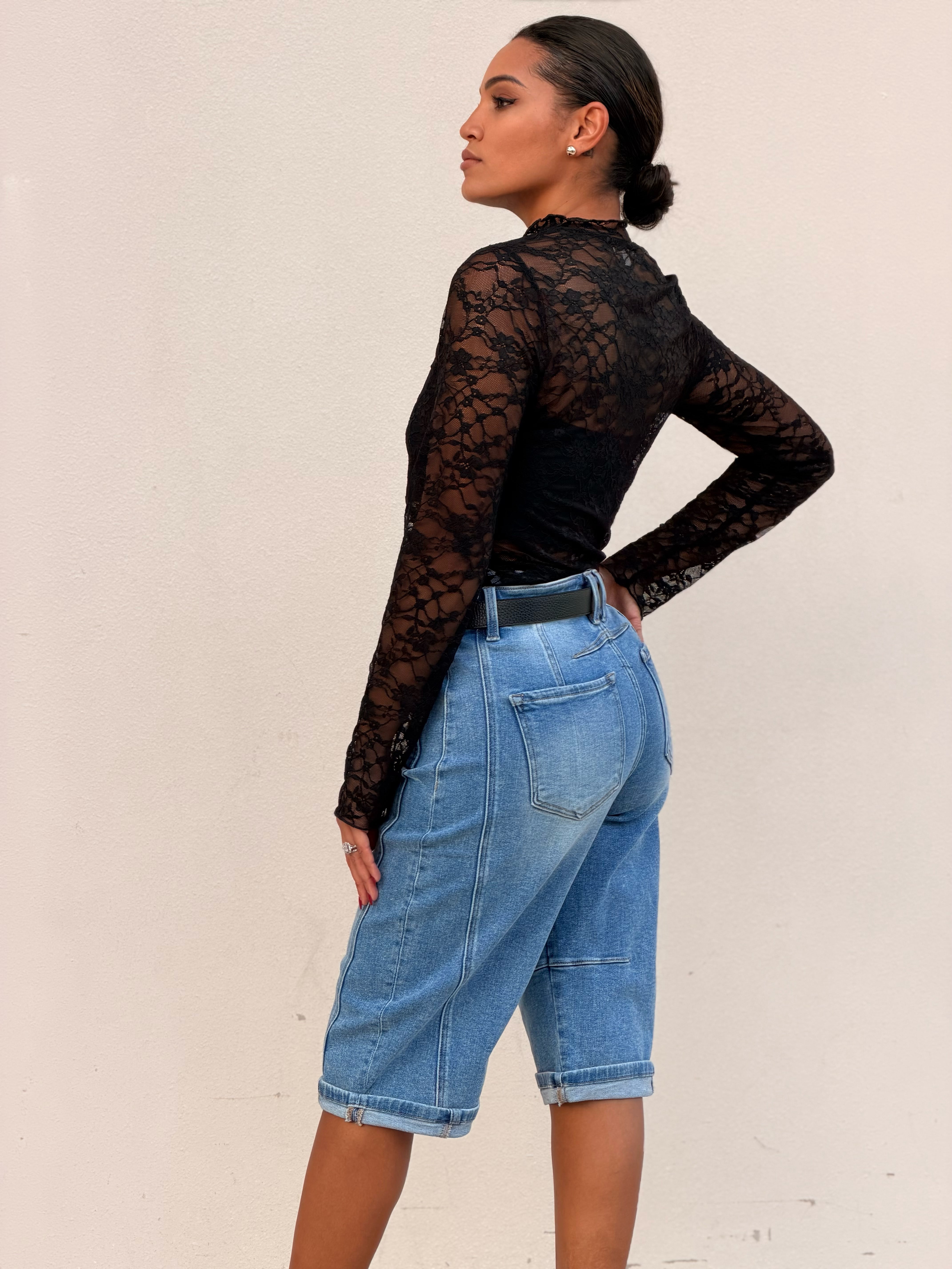 Long Sleeve Lace Top