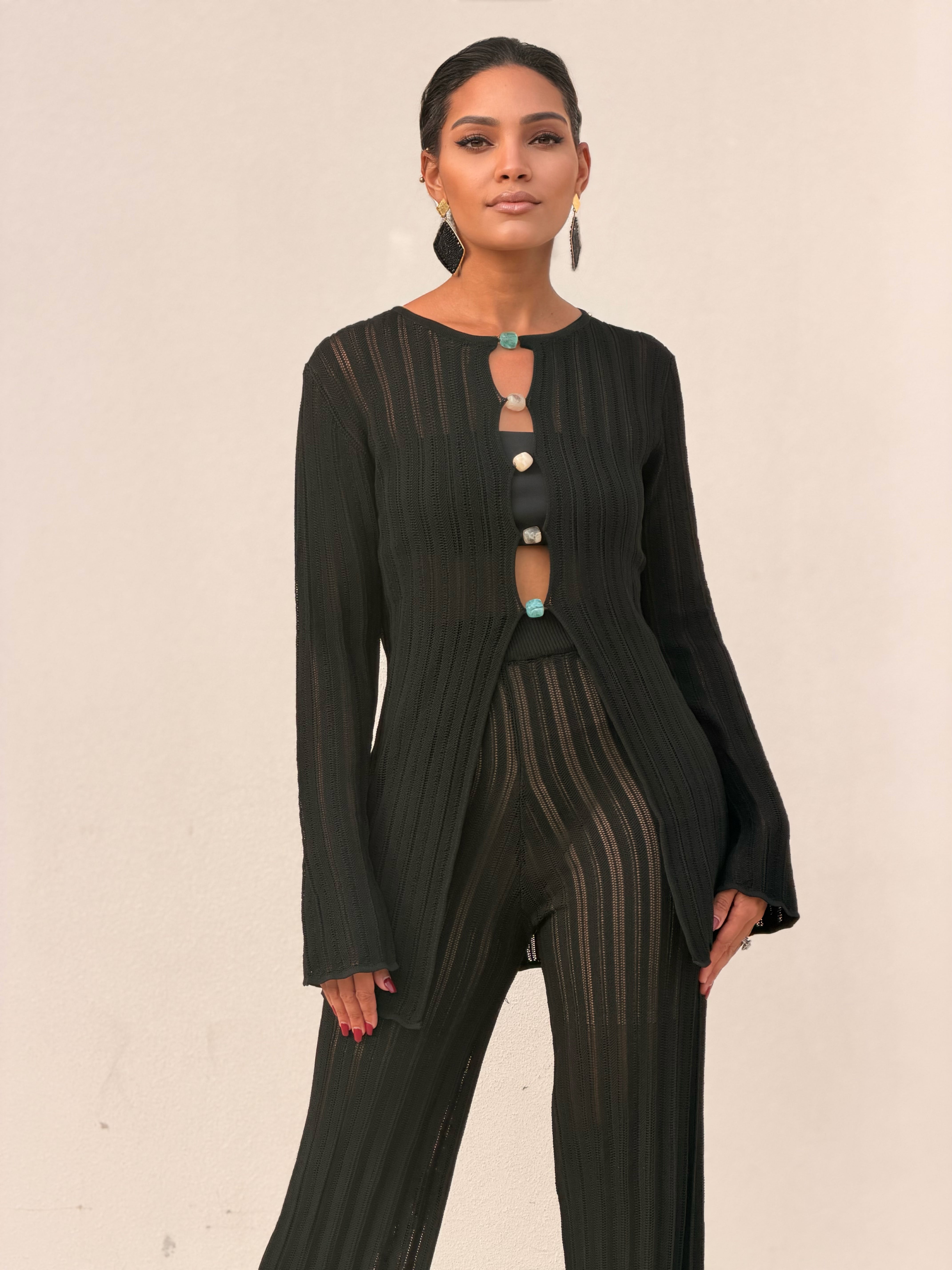 After Sun-Set Knit Two-Piece