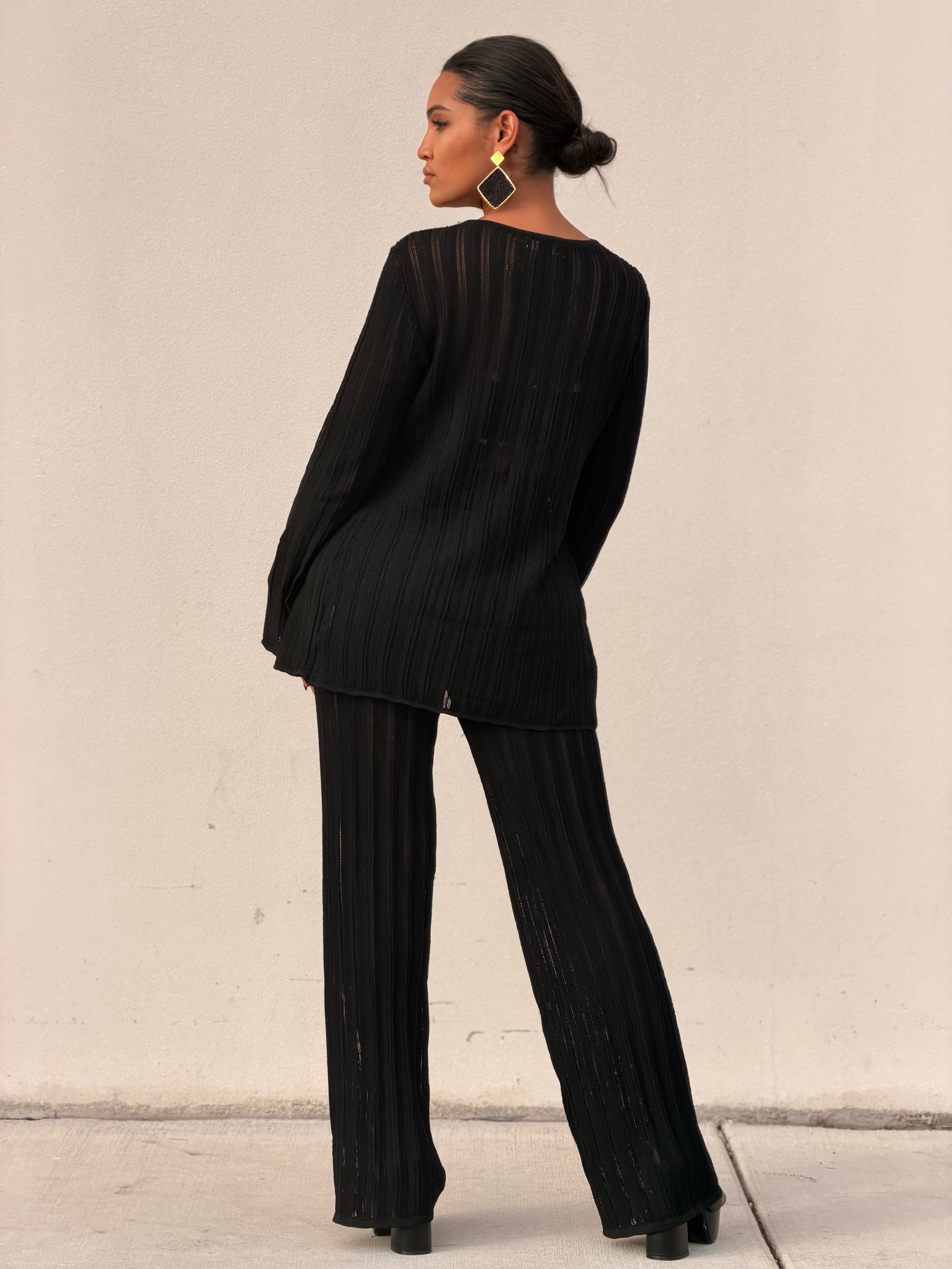 After Sun-Set Knit Two-Piece