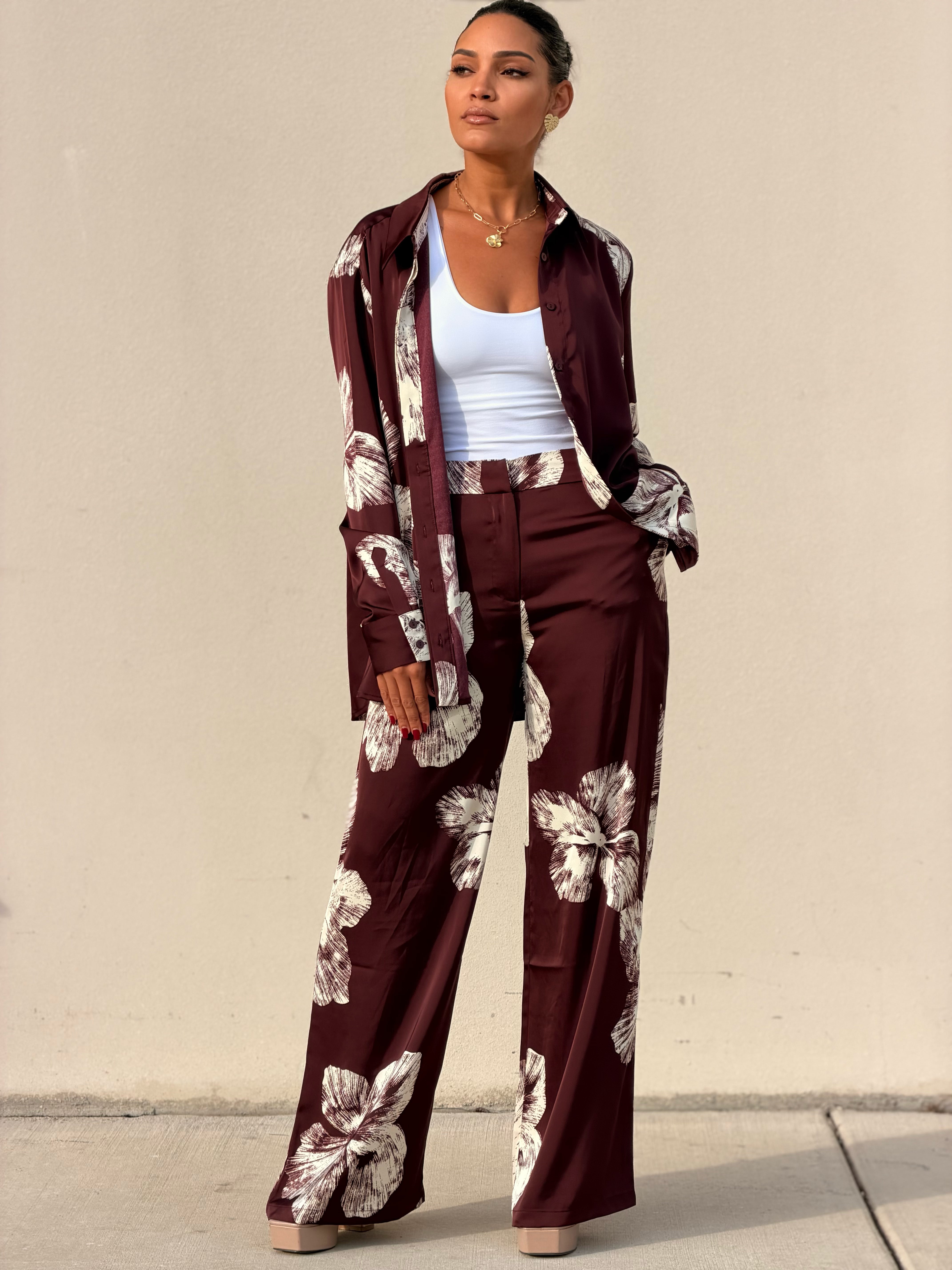 Velvet Blossom Two-Piece