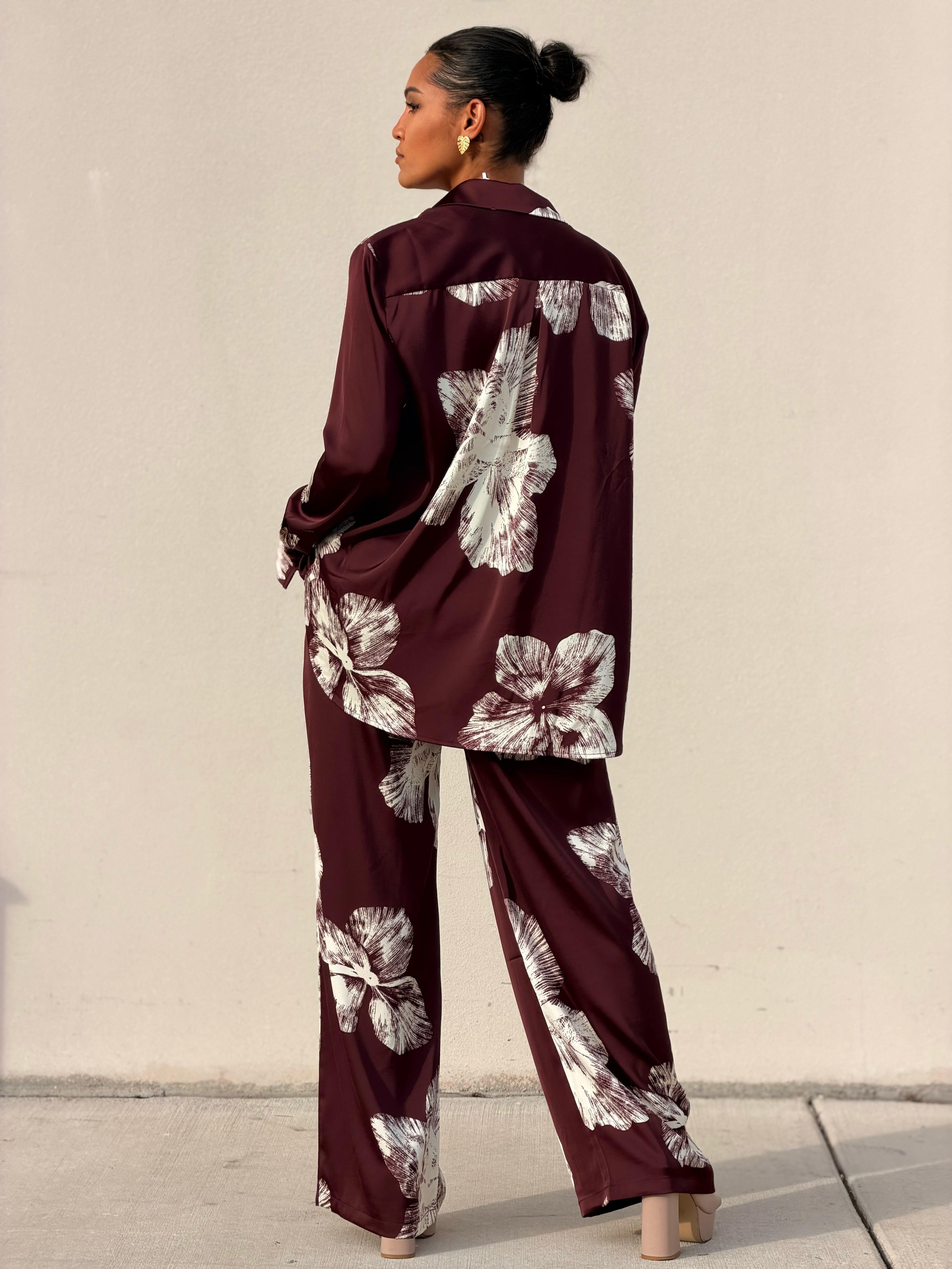 Velvet Blossom Two-Piece