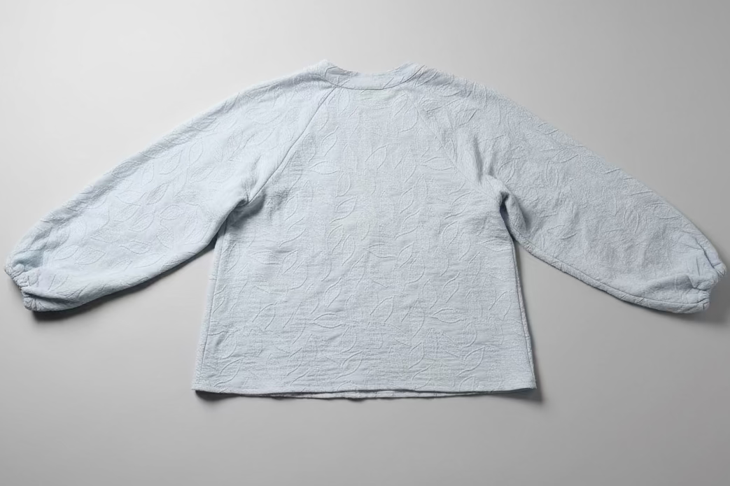 Long Sleeve Textured Top
