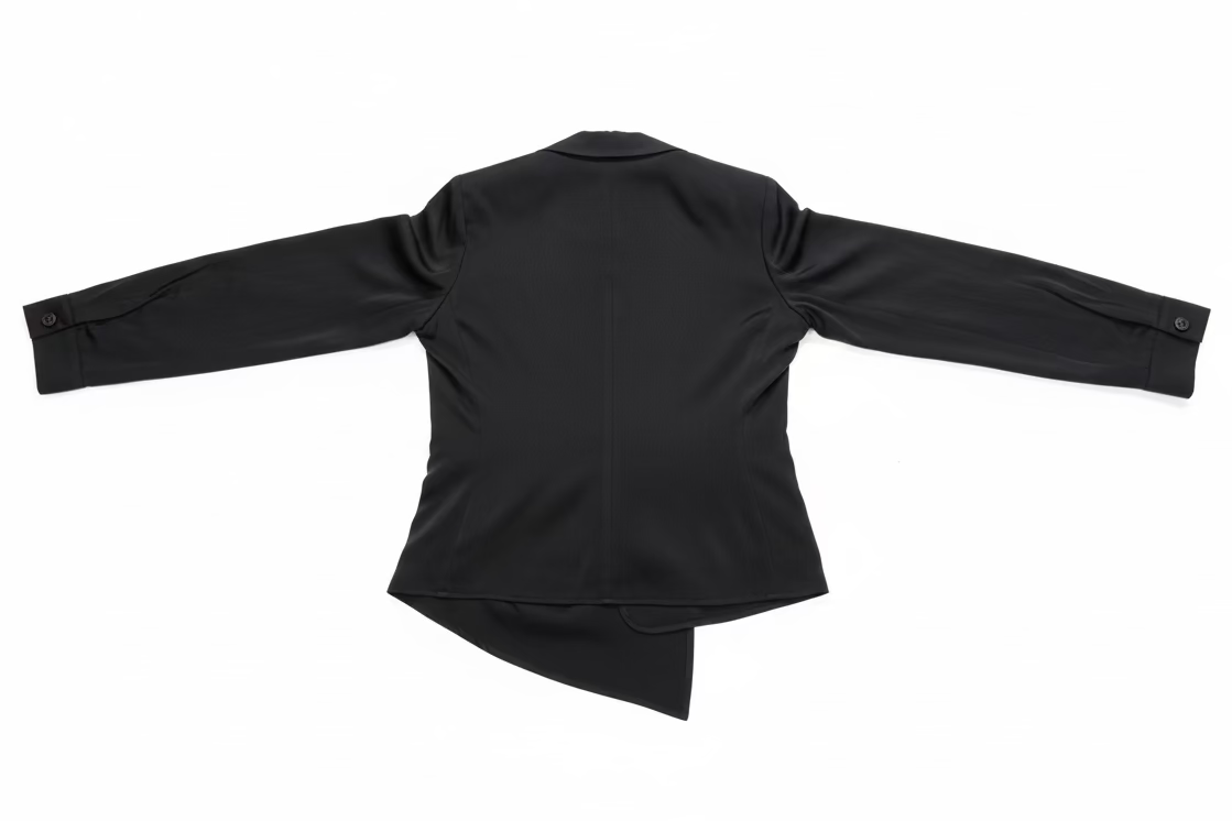 LNGSL Draped Gold Trim Top