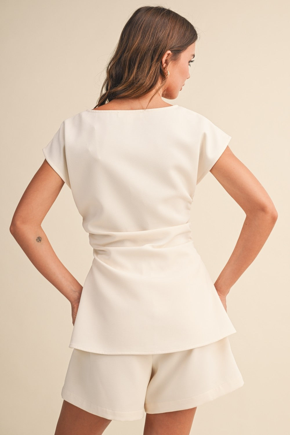 Short sleeve Shirts And Pants Set