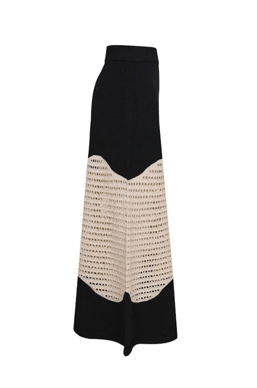 Metallic Knit Contrast Set