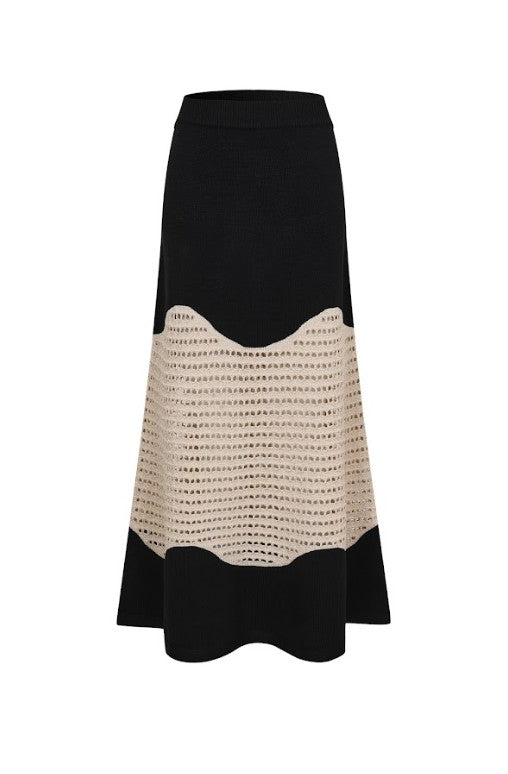 Metallic Knit Contrast Set